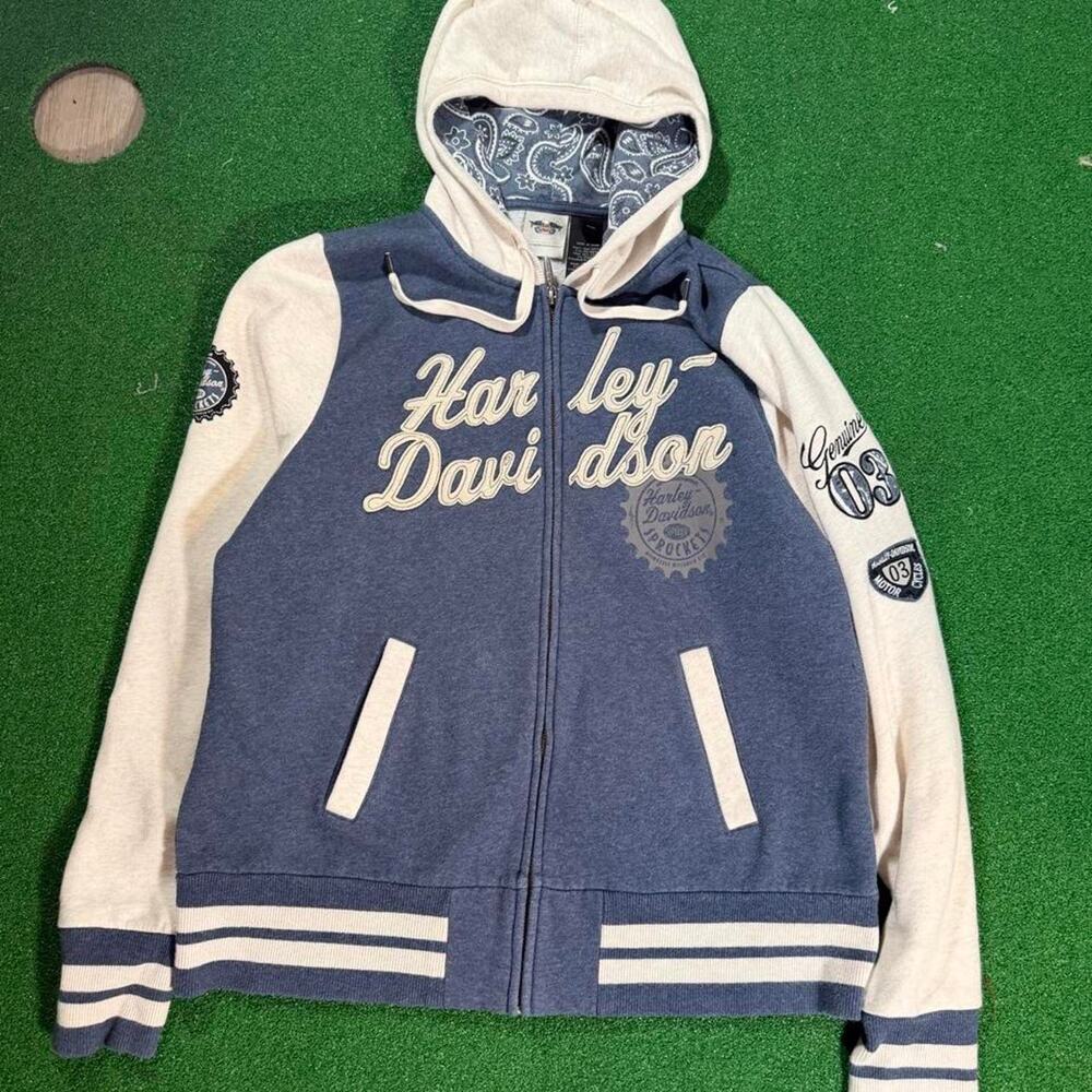 Harley davidson navy blue and